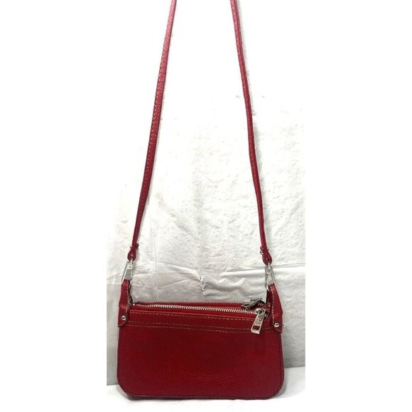 MNG accessories By Mango Small Crossbody Purse Red - Picture 3 of 15